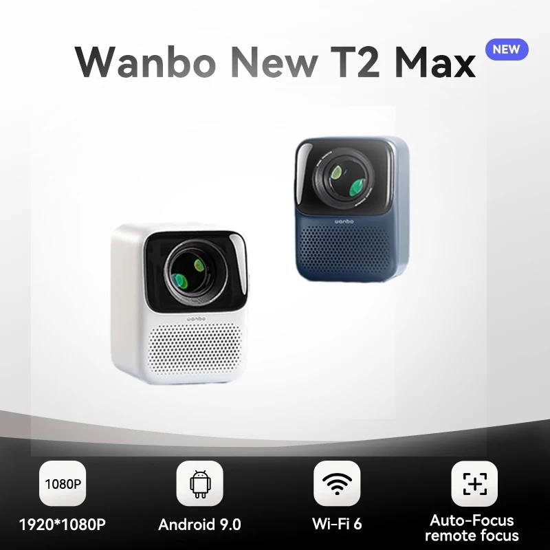 WANBO ޴ HIFI  , 1080p Ǯ HD, ȵ̵ 9.0, ̴ , ڵ  450, Ansi, Ȩ ߿, T2 Max